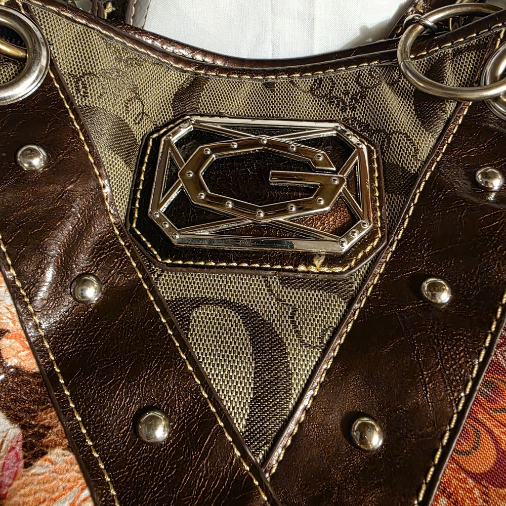 Guess Multicolor Patchwork Tote Bag - image 3